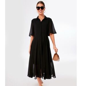 Tuckernuck - Pomander Place Maeve Black Midi Dress - size M